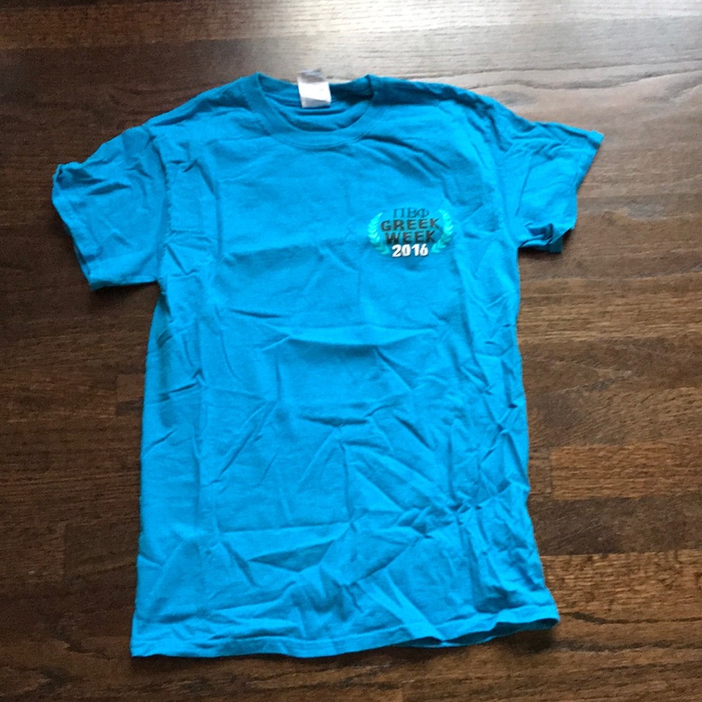 pi beta phi blue greek week 2016 small blue tshirt